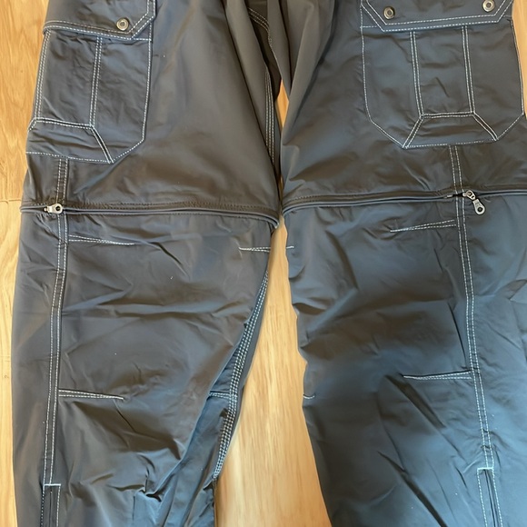 Kuhl Convertible Hiking Pants, Dark Grey, Size 32 x 34 - Picture 10 of 12